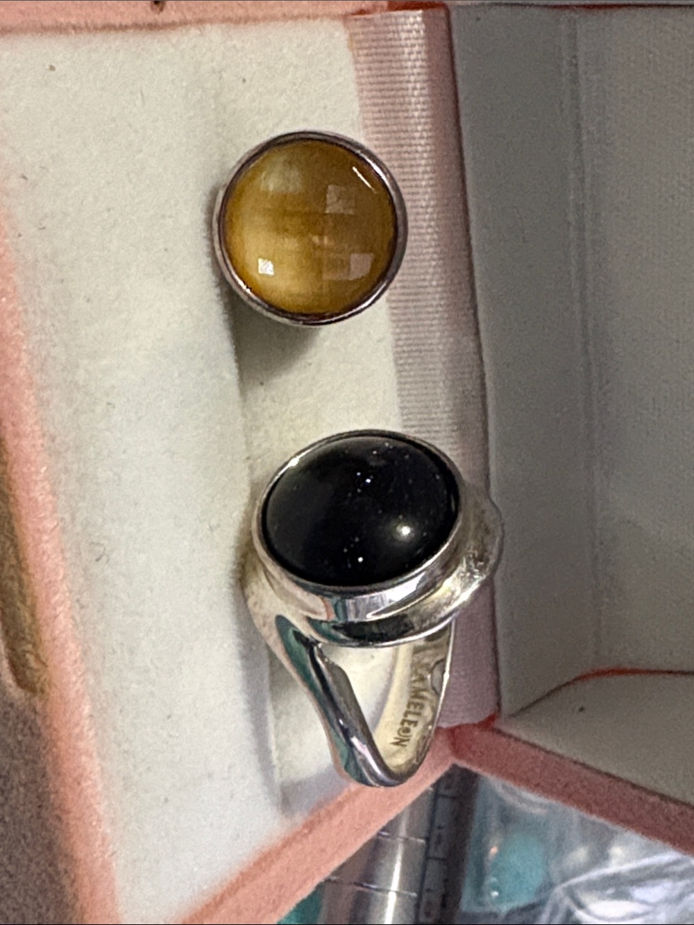 Sterling Silver Sz 6 Kameleon Brand Jewel Pop Ring. 10A